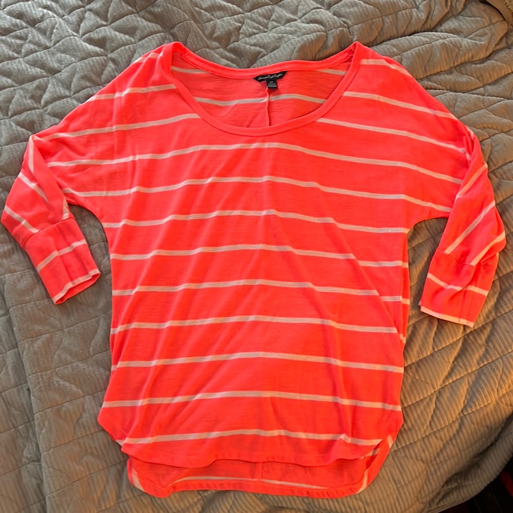 American Eagle Dolman Top Size Small Coral